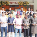 Reception of meritorious students